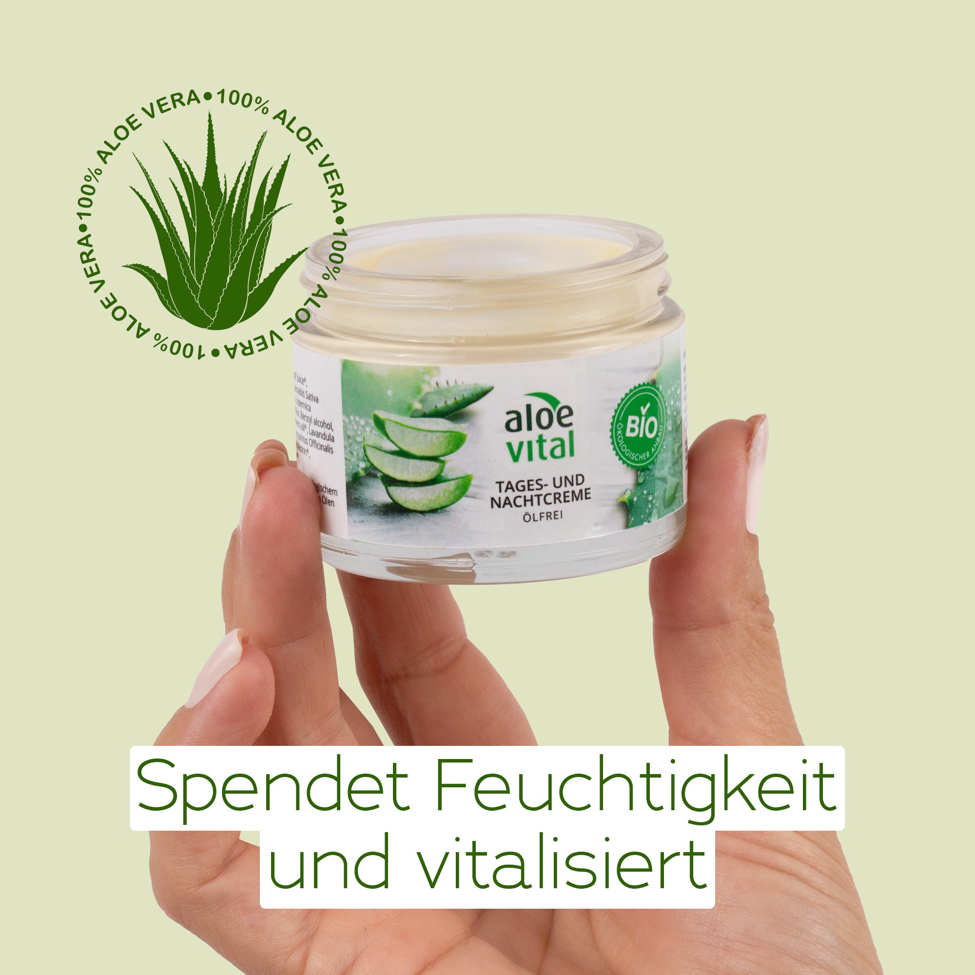 Ölfreie Tages- und Nachtcreme