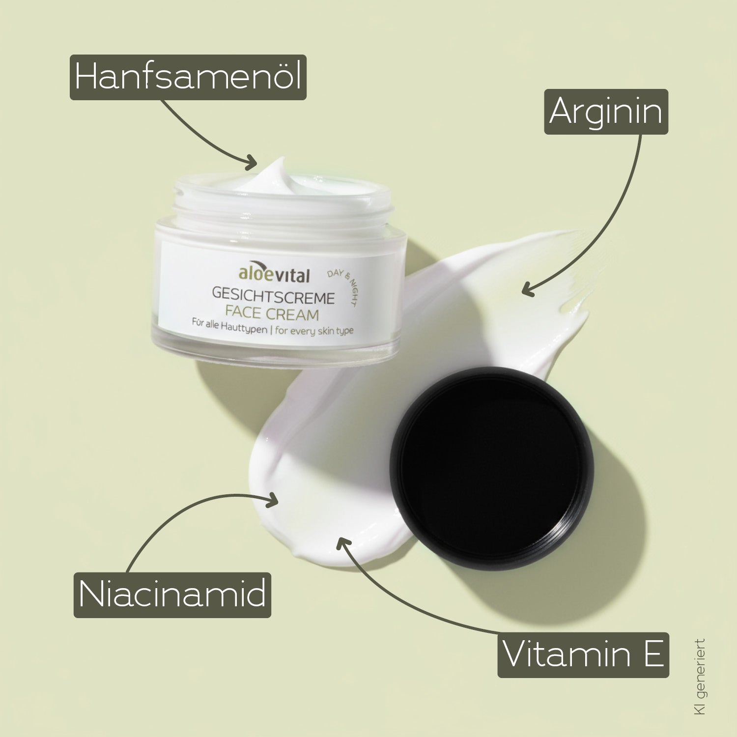 Gesichtscreme für Tag & Nacht für alle Typen