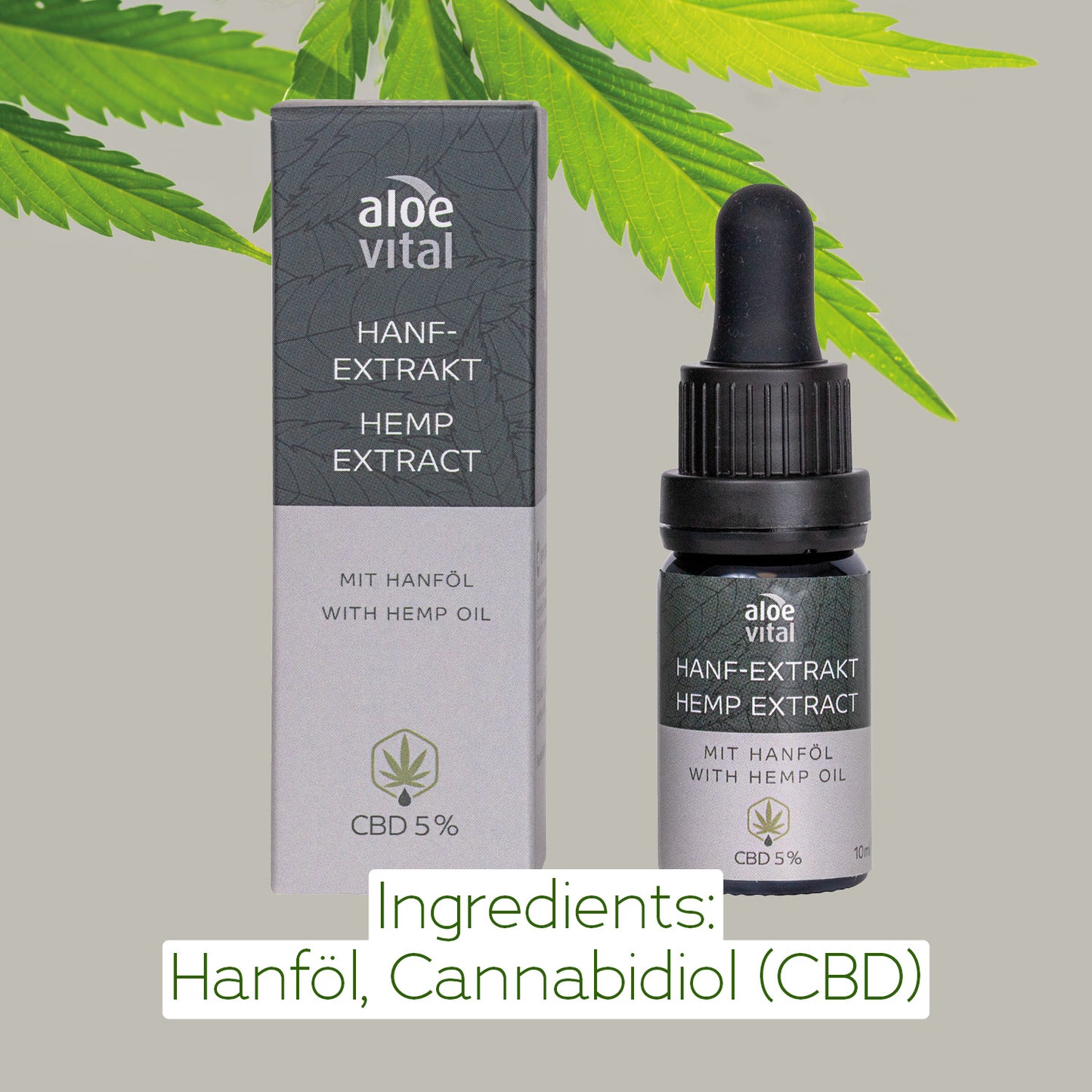 Hanf-Extrakt mit Hanföl, CBD 5%, 10%, 20%, 30%